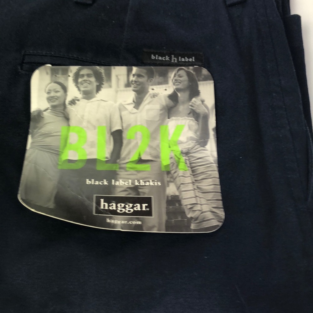 Haggar black label khakis size 38Wx34L